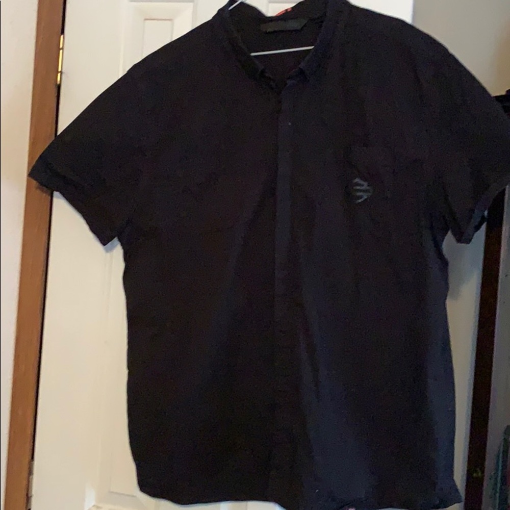 Men’s 2xl button up short sleeve Harley Davidson